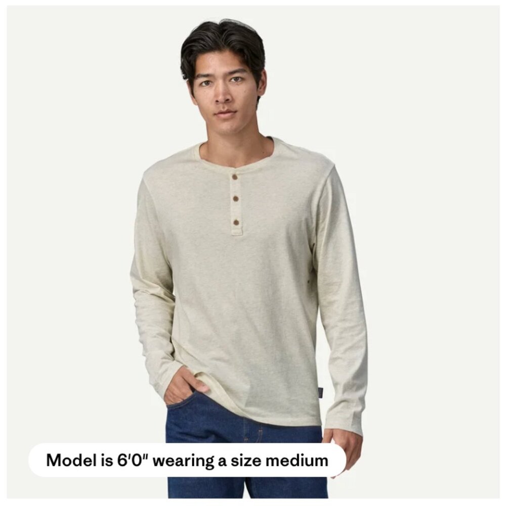 Patagonia Long Sleeve Daily Henley - L